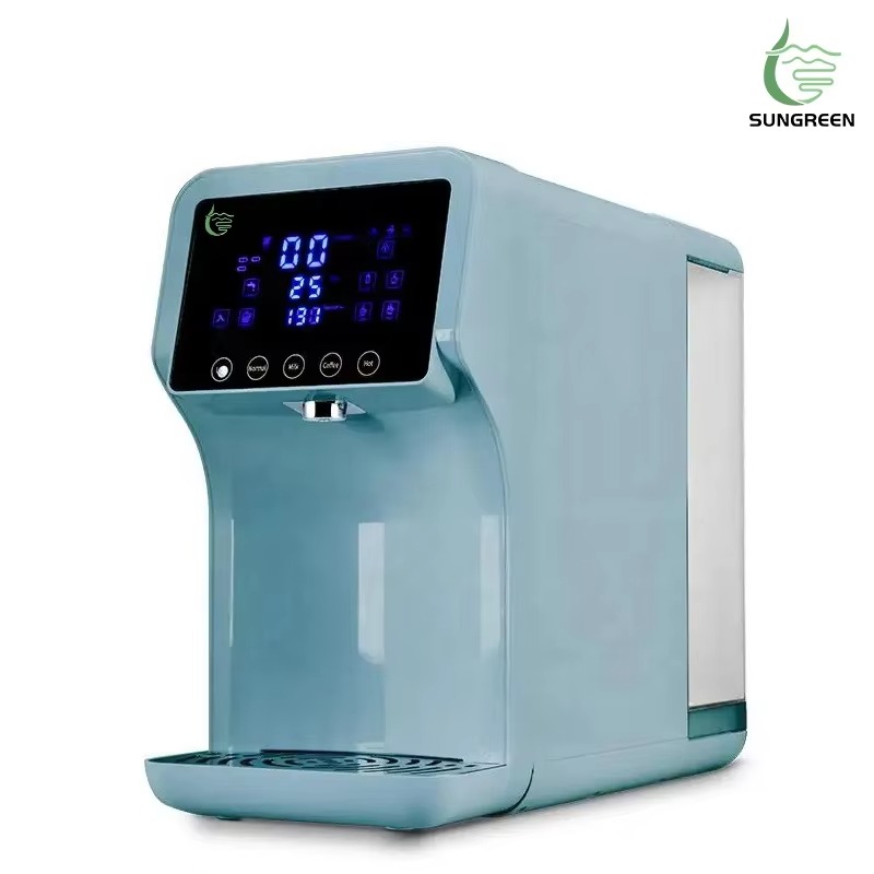 Hot Sale 75GPD TDS RO Water Purifier Instant Heating Free Installation Speed-Hot Desktop RO Water Dispenser for Household Hotel